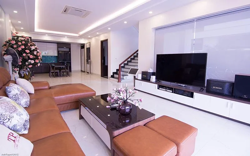 phòng khách villa sao biển sb70